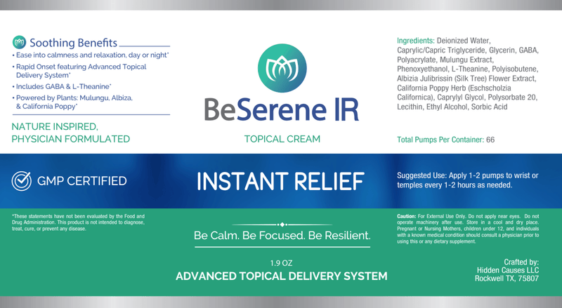 BeSerene Cream - Ipothecary