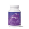 A bottle of Zenbiome Cope enhanced with B vitamins and Spanishh saffron dietary supplement by Microbiome Labs, containing 60 capsules.