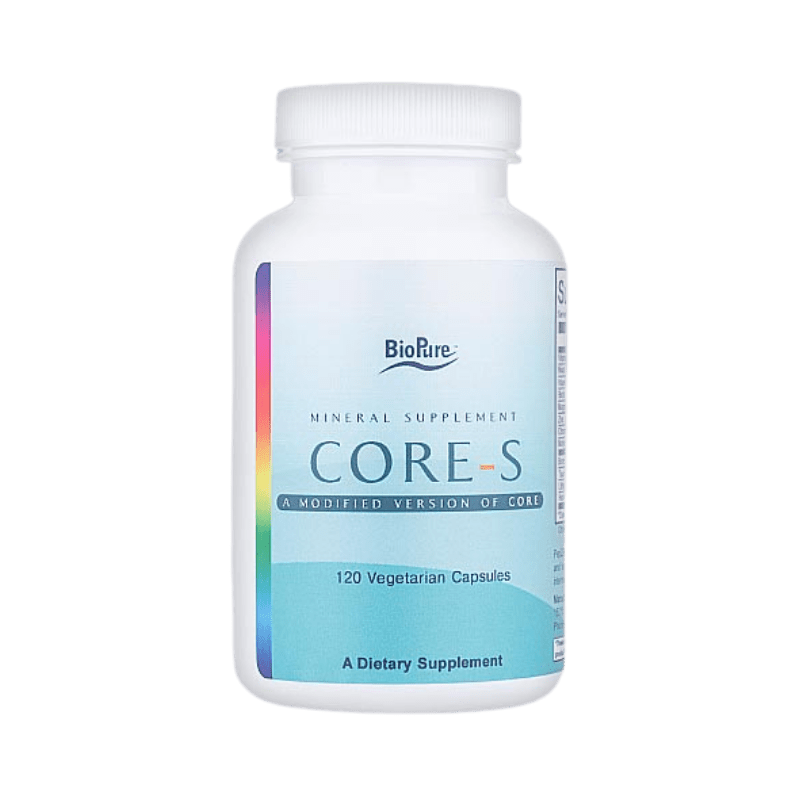 BioPure Core-S Capsules, Mineral Supplement
