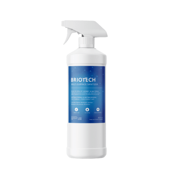 Briotech Sanitizer + Disinfectant - Ipothecary