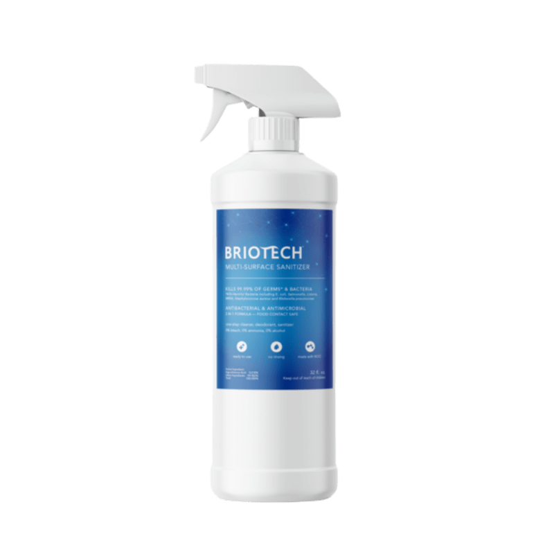 Briotech Sanitizer + Disinfectant