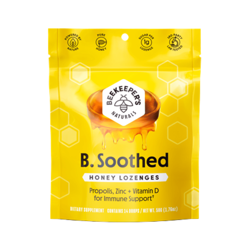 Beekeeper's Natural B.Soothed Honey Lozenges