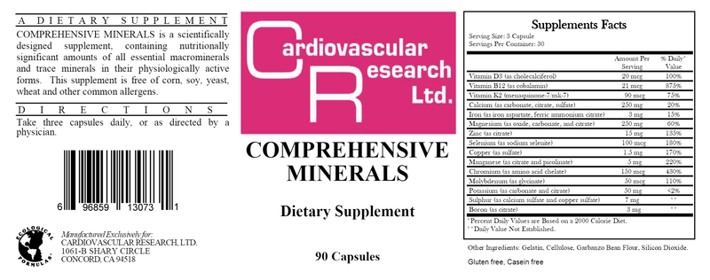 Comprehensive Minerals - Ipothecary